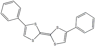 4,4'-二苯基四噻富瓦烯结构式