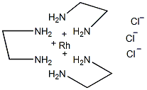 三(乙二胺)三氯化铑结构式