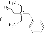 三乙基苄基碘化铵结构式