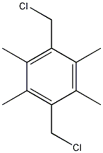 3,6-双(氯甲基)杜烯结构式