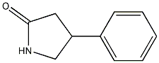 4-苯基-2-吡咯酮结构式