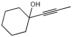 1-(1-丙炔基)环己醇结构式
