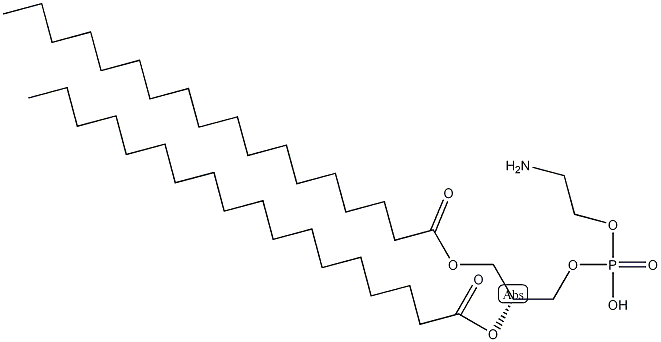 1,2二硬酯酸-3磷脂酰乙醇胺结构式