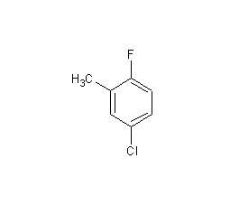 5-氯-2-氟甲苯结构式