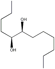 苏式-5,6-十二烷二醇结构式