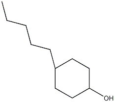 4-戊基环己醇结构式