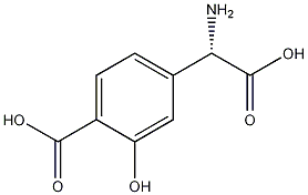 (S)-4-羧基-3-羟基苯基甘氨酸结构式