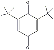 2,6-二叔丁基-1,4-苯醌结构式