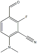 3-Cyano-4-dimethylamino-2-fluorobenzaldehyde