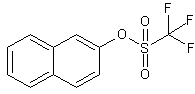 2-萘基三氟甲烷磺酸结构式