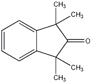 1,3-二氢-1,1,3,3-四甲基-2(2H)-茚酮结构式