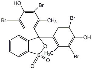 溴甲酚绿结构式
