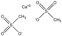 甲磺酸钙结构式