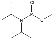 氯(二异丙基氨基)甲氧基膦结构式