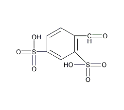 4-甲酰-1,3-苯二磺酸结构式