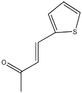 4-(2-噻吩基)-3-丁烯-2-酮结构式