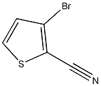 3-溴噻吩-2-腈结构式