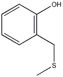 o-[(甲硫基)甲基]苯酚结构式