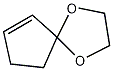 2-环戊烯-1-酮缩乙二醇结构式