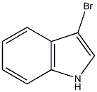 3-溴吲哚结构式