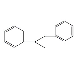 (反)-1,1'-(1,2-环丙二基)双苯结构式