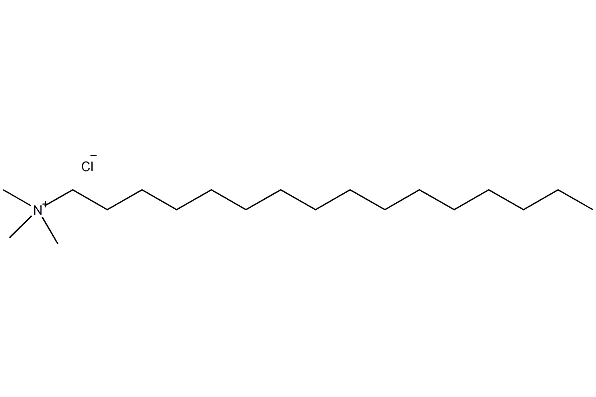 十六烷基三甲基氯化铵结构式