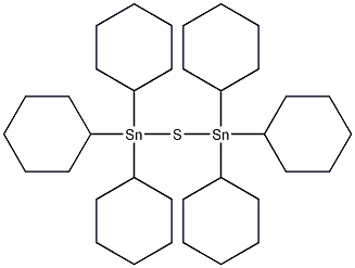 Bis(tricyclohexyltin(IV)) sulfide