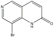 8-溴-1,6-萘啶-2(1H)-酮结构式