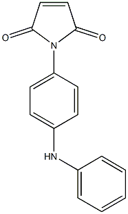 N-(4-氨基苯基)马来酰亚胺结构式