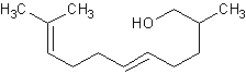 2,6,10-Trimethyl-5,9-undecadien-1-ol, mixture of isomers