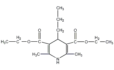 3,5-Pyridine dicarboxylic acid-1,4-dihydro-2,6-dimethyl-4-propyl-3,5-diethyl ester