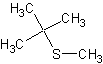 叔丁基硫化甲烷结构式