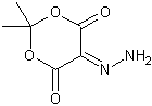 5-重氮麦德鲁姆酸结构式