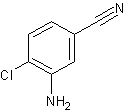 3-氨基-4-氯苄腈结构式
