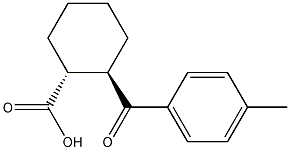 trans-2-(4-Methylbenzoyl)-1-cyclohexanecarboxylic acid