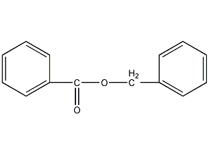 安息香酸苄酯结构式