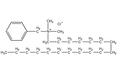 十八烷基苄基二甲基氯化铵结构式