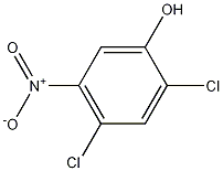 2,4-二氯-5-硝基苯酚结构式