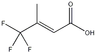 3-(三氟甲基)丁烯酸结构式
