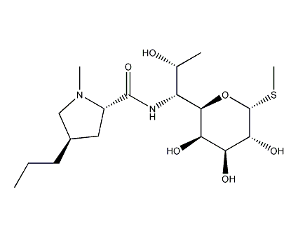 林可霉素结构式
