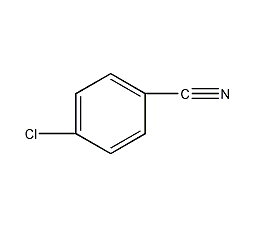 对氯苄腈结构式