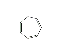 环庚三烯结构式