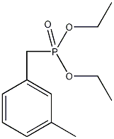 (3-甲基苄基)膦酸二乙酯结构式