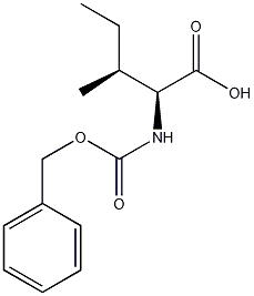 Z-L-异亮氨酸结构式