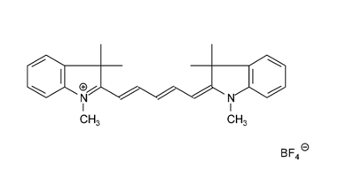 1,3,3-Trimethyl-2-[5-(1,3,3-trimethyl-1,3-dihydro-indol-2-ylidene)-penta-1,3-dienyl]-3H- indolium tetrafluoroborate