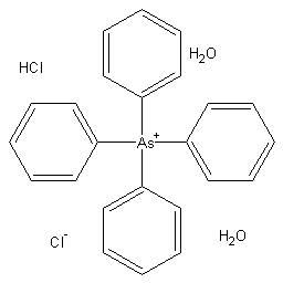 四苯砷氯盐酸盐二水合物结构式