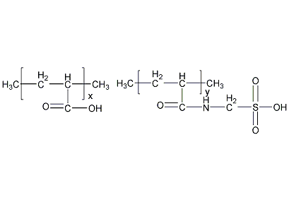 丙烯酸-2-甲基-2-丙烯酰氨基丙磺酸类共聚物结构式