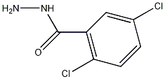 2,5-二氯苯酰肼结构式