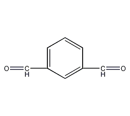 间苯二甲醛结构式