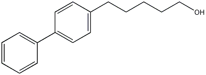 5-(4-联苯)戊醇结构式